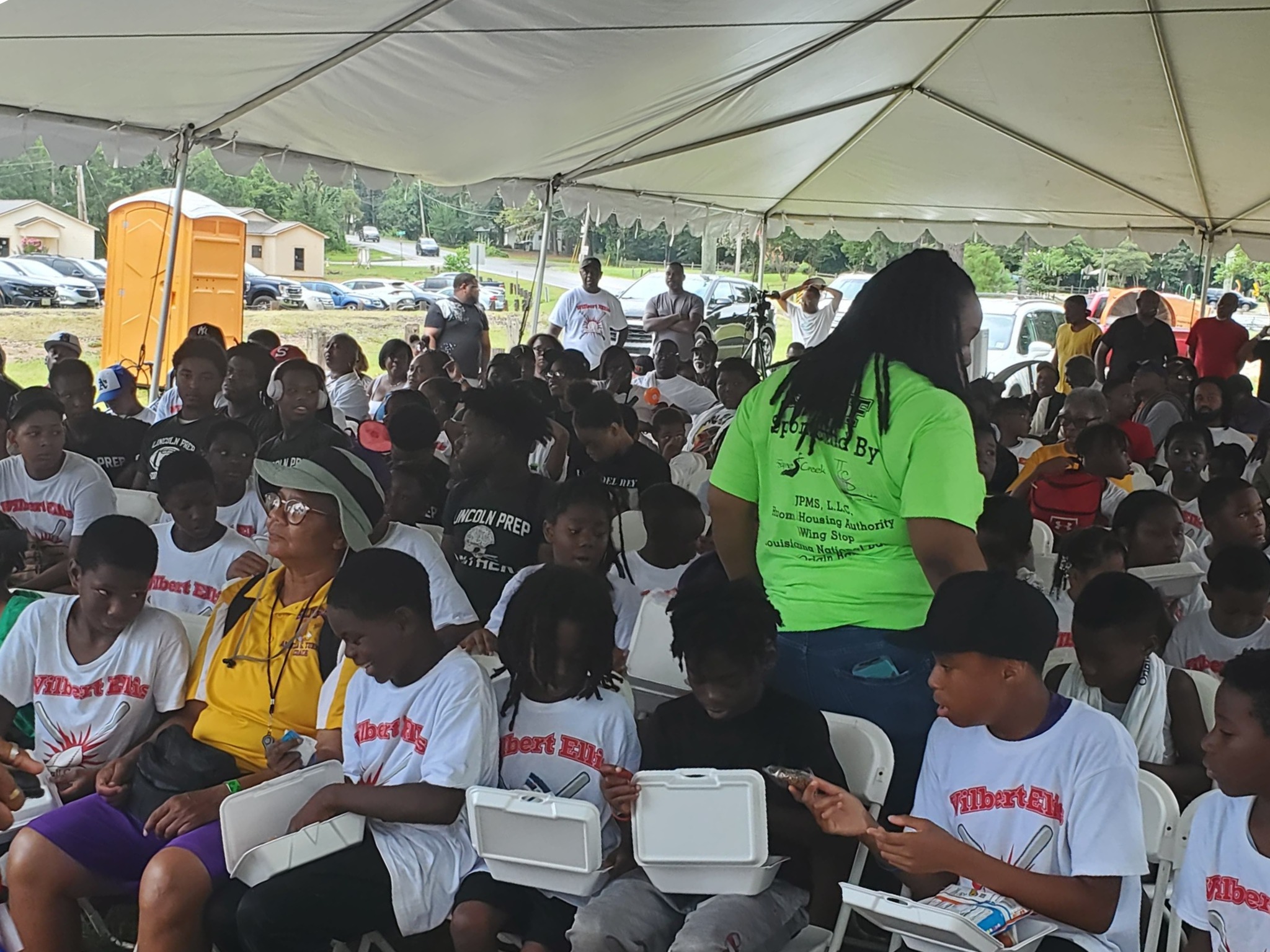 Youth Engagement at Baseball Camp