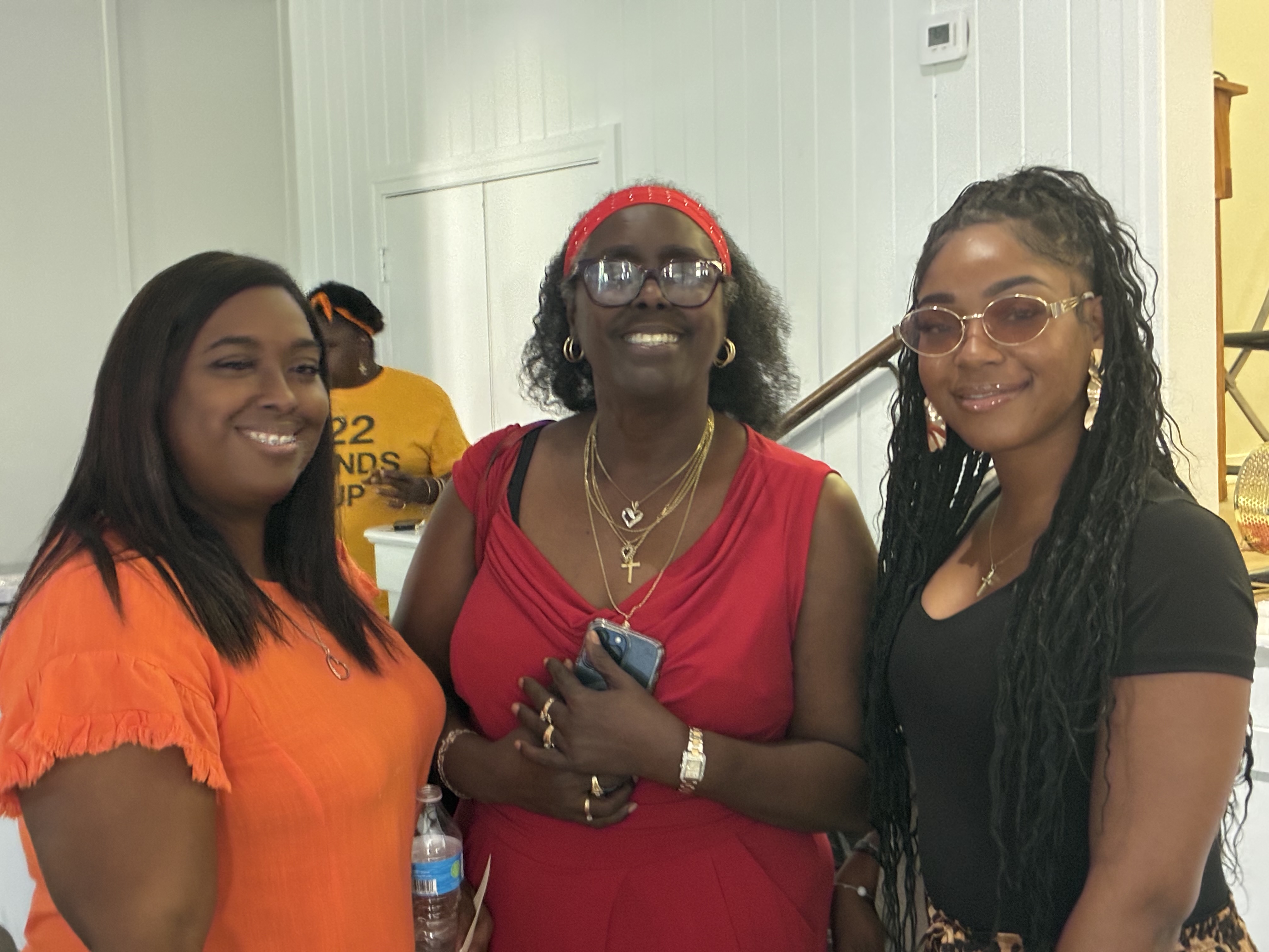 Smiling attendees at Food Fest 2025