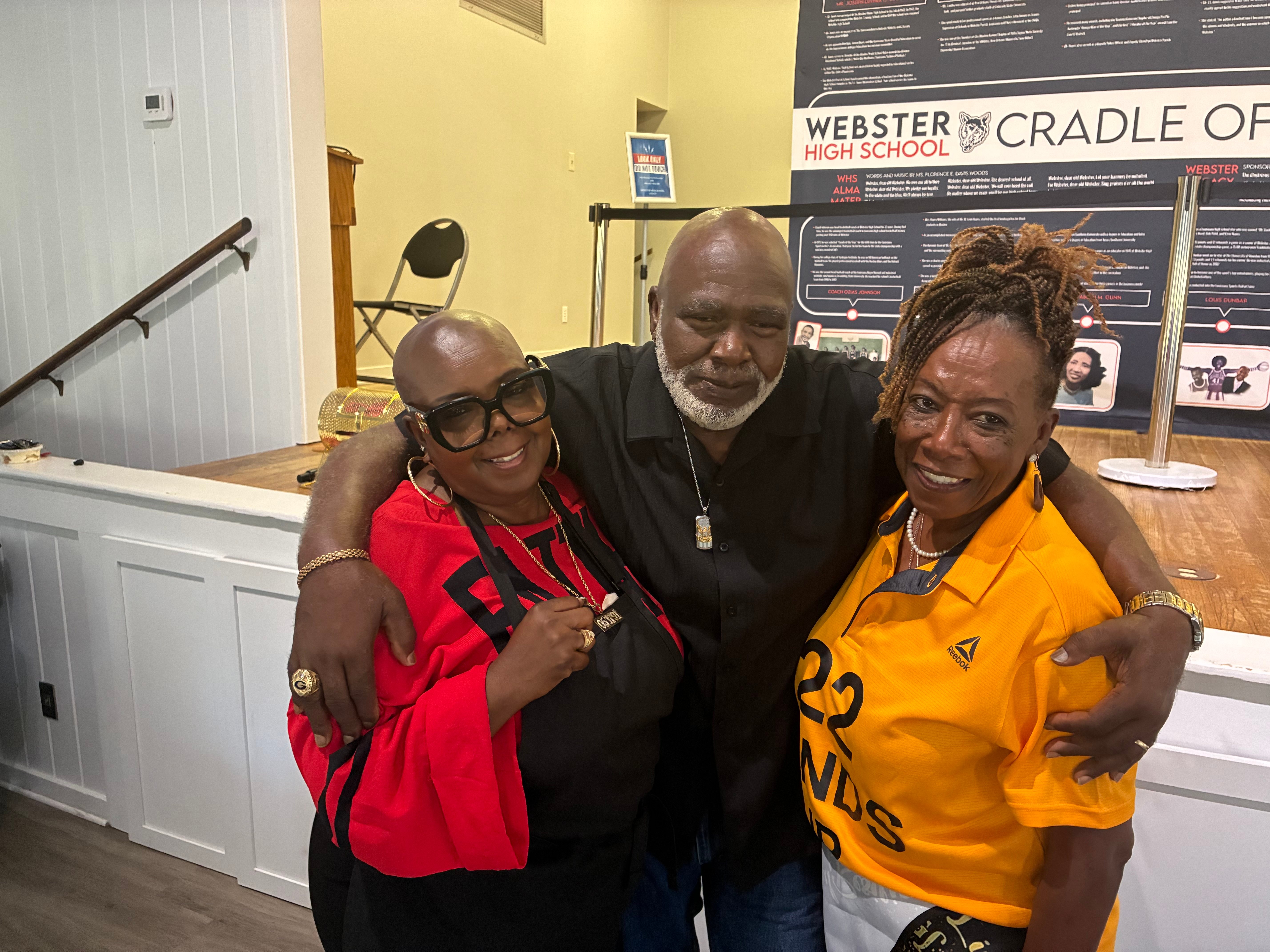 Community members in 22 Hands Up shirts at Food Fest 2025